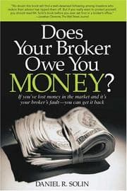 Tapa de Does your broker owe you money?