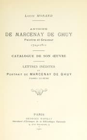 Tapa de Antoine de Marcenay de Ghuy