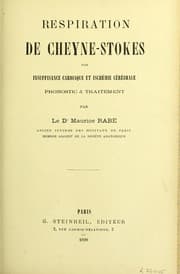 Tapa de Respiration de Cheyne-Stokes par insuffisance cardiaque et isch©♭mie c©♭r©♭brale, pronostic & traitement