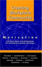Tapa de Creating workplace community