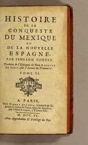 Tapa de Histoire de la conqueste du Mexique ou de la nouvelle Espagne, par Fernand Cortez