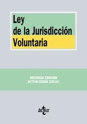 Tapa de Ley de la jurisdicción voluntaria