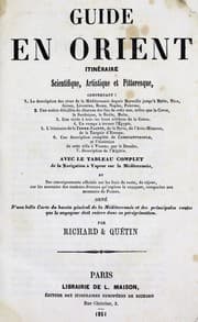 Tapa de Guide en Orient