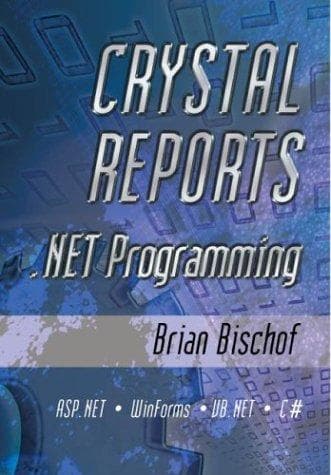 Tapa de Crystal Reports .NET programming