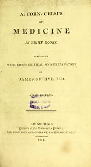 Tapa de Of medicine in eight books