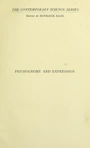 Tapa de Physiognomy and expression