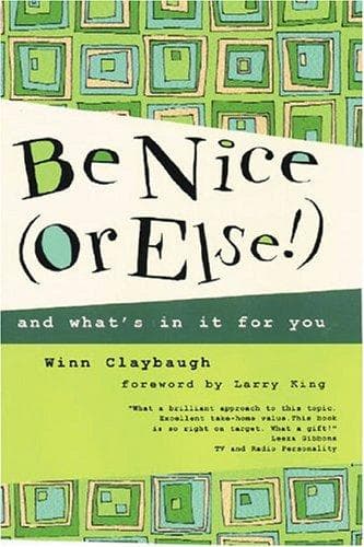 Tapa de Be Nice (Or Else!)