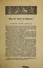 Tapa de Was St. Aidan an Anglican?