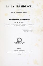 Tapa de Hôtel de la présidence