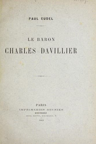 Tapa de Le baron Charles Davillier