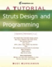 Tapa de Struts Design and Programming
