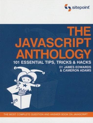 Tapa de The JavaScript anthology