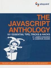 Tapa de The JavaScript anthology