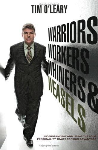 Tapa de Warriors, workers, whiners, and weasels