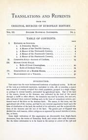 Tapa de English manorial documents