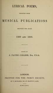 Tapa de Lyrical poems
