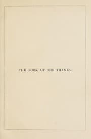 Tapa de The book of the Thames from its rise to its fall