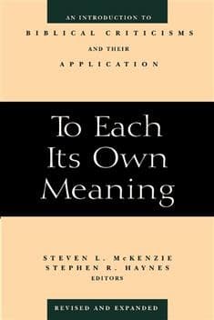 Tapa de To Each Its Own Meaning