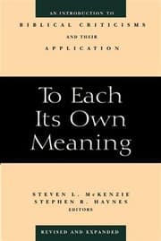 Tapa de To Each Its Own Meaning