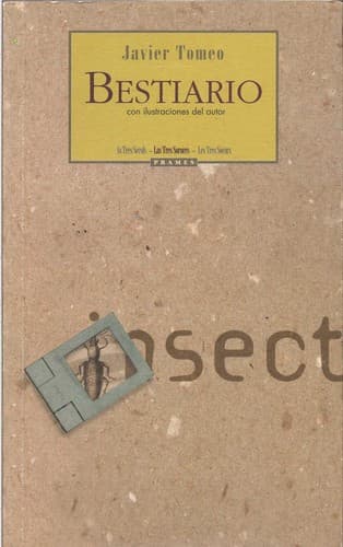 Tapa de Bestiario