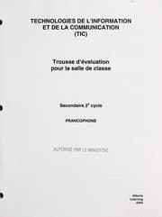 Tapa de Technologies de l'information et de la communication (TIC)
