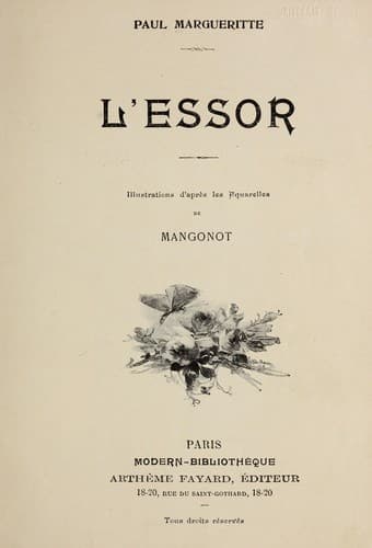 Tapa de L'essor