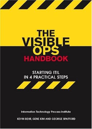 Tapa de The Visible Ops Handbook