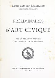 Tapa de Préliminaires d'art civique