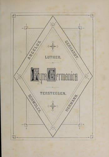 Tapa de Lyra germanica