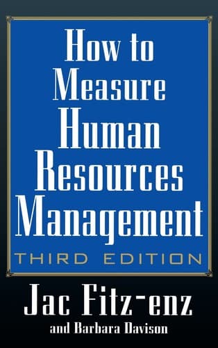 Tapa de How to measure human resources management