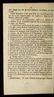 Tapa de Rapport fait par Cretet sur une re solution du Conseil des cinq-cents, du 4 flore al de l'an 6 relative au mode de paiement des biens nationaux