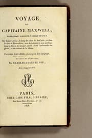 Tapa de Voyage du capitaine Maxwell