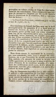 Tapa de Rapport fait par Cretet, au nom de la commission charge e de l'examen de la re solution du 3 de ce mois, relative au droit d'enregistrement