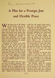 Tapa de 1946 Christmas message of Pope Pius XII