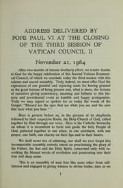 Tapa de Closing address