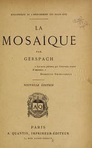 Tapa de La mosai que