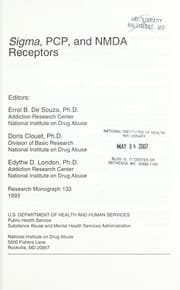 Tapa de Sigma, PCP, and NMDA receptors