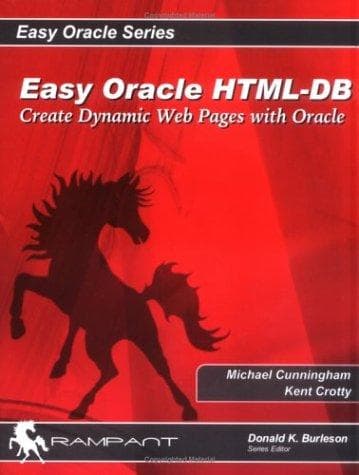 Tapa de Easy HTML-DB Oracle Application Express
