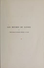 Tapa de Notice d'un des plus importants livres de prières du roi Charles V