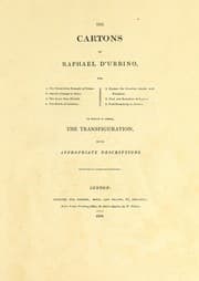 Tapa de The Cartons of Raphael D'Urbino ...