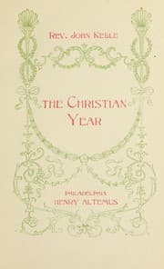 Tapa de The Christian year