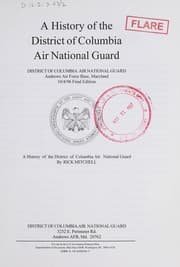 Tapa de A history of the District of Columbia Air National Guard
