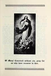 Tapa de Triduum in honor of the Immaculate Conception of the Blessed Virgin Mary