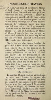 Tapa de Solemn public novena in honor of the queen of the most holy rosary and Saint Therese the little flower of Jesus