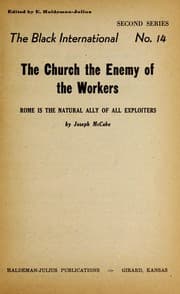 Tapa de The Church the enemy of the workers