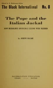 Tapa de The Pope and the Italian jackal