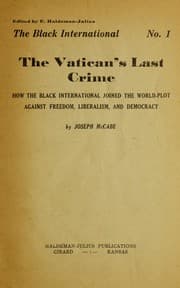 Tapa de The Vatican's last crime