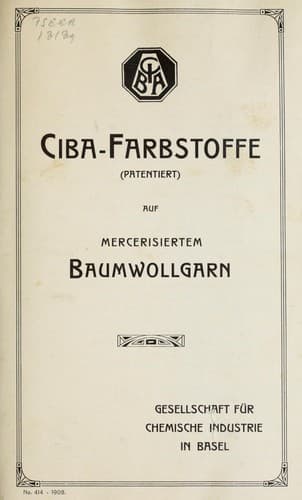 Tapa de CIBA-Farbstoffe