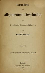 Tapa de Grundrisz der allgemeinen Geschichte