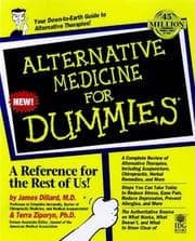 Tapa de Alternative medicine for dummies